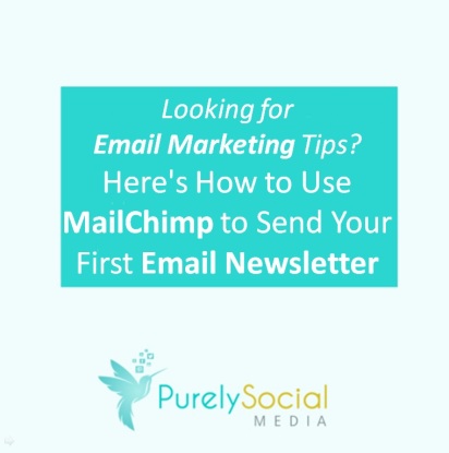 How to Use Mailchimp to send your first email newsletter